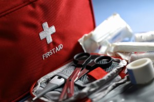 First aid supplies and classes