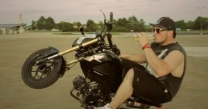 Drinking alcohol and riding a motorcycle can be dangerous.