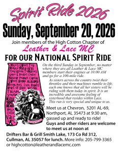 Alabama Spirit Ride 2026